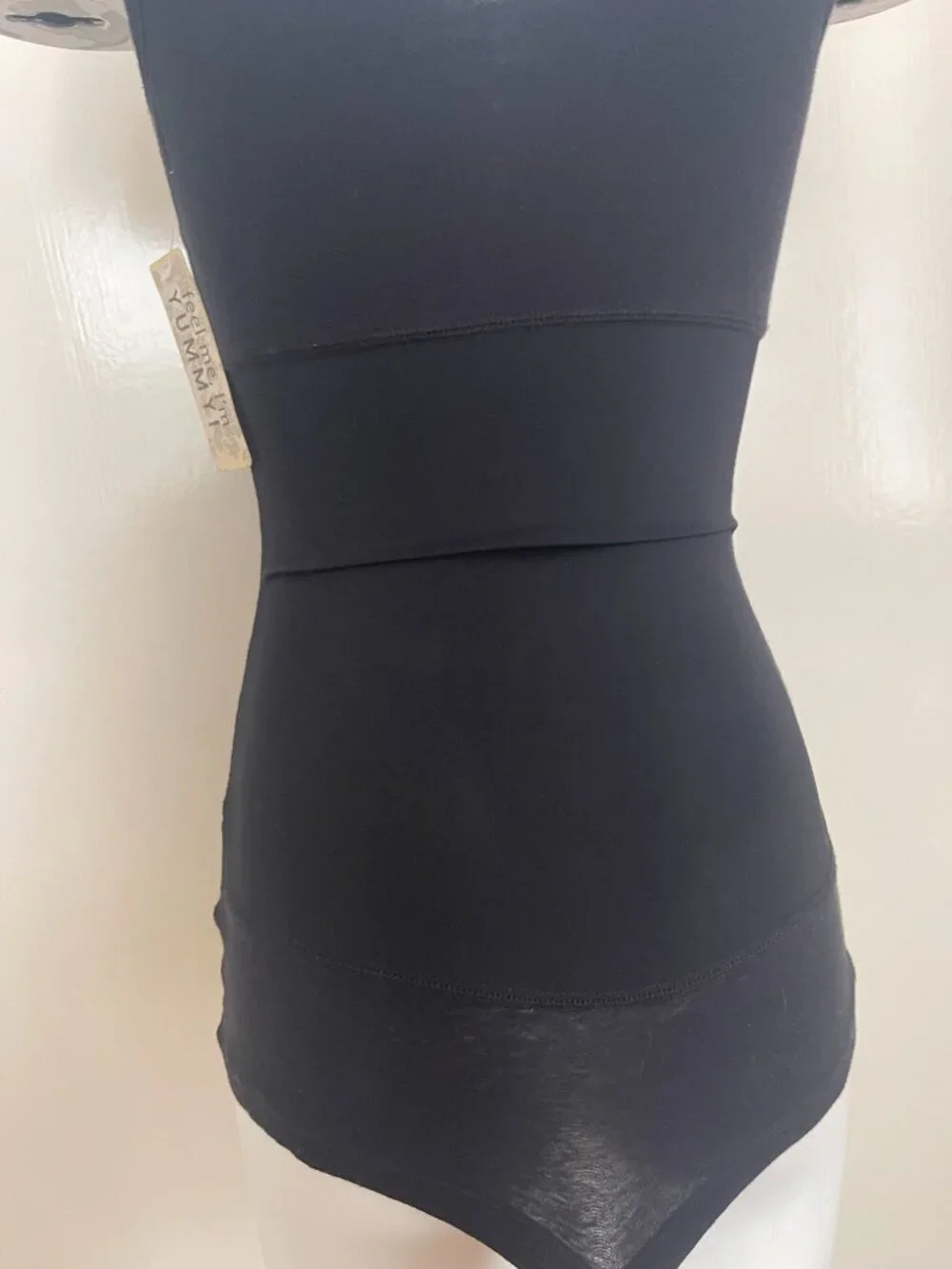 NWT YUMMIE TUMMIE Briana Original Long Black Tank Shapewear S